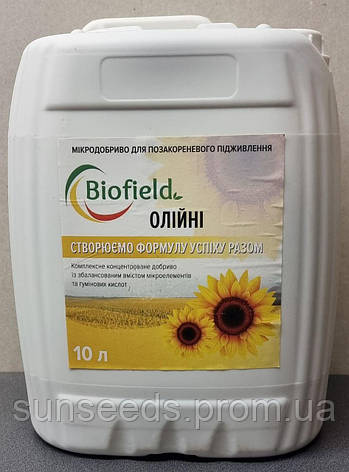 Мікродобрива гумат калія Олійні біофілд Biofield (10 л), фото 2