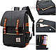 Міський рюкзак Tigernu Wenjie R020 для ноутбука до 14" об'єм 18 л Чорний, фото 6