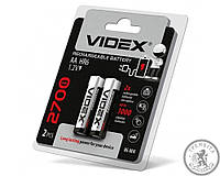 Аккумуляторы Videx HR6/AA 2700mAh double blister/2шт (20) поштучно