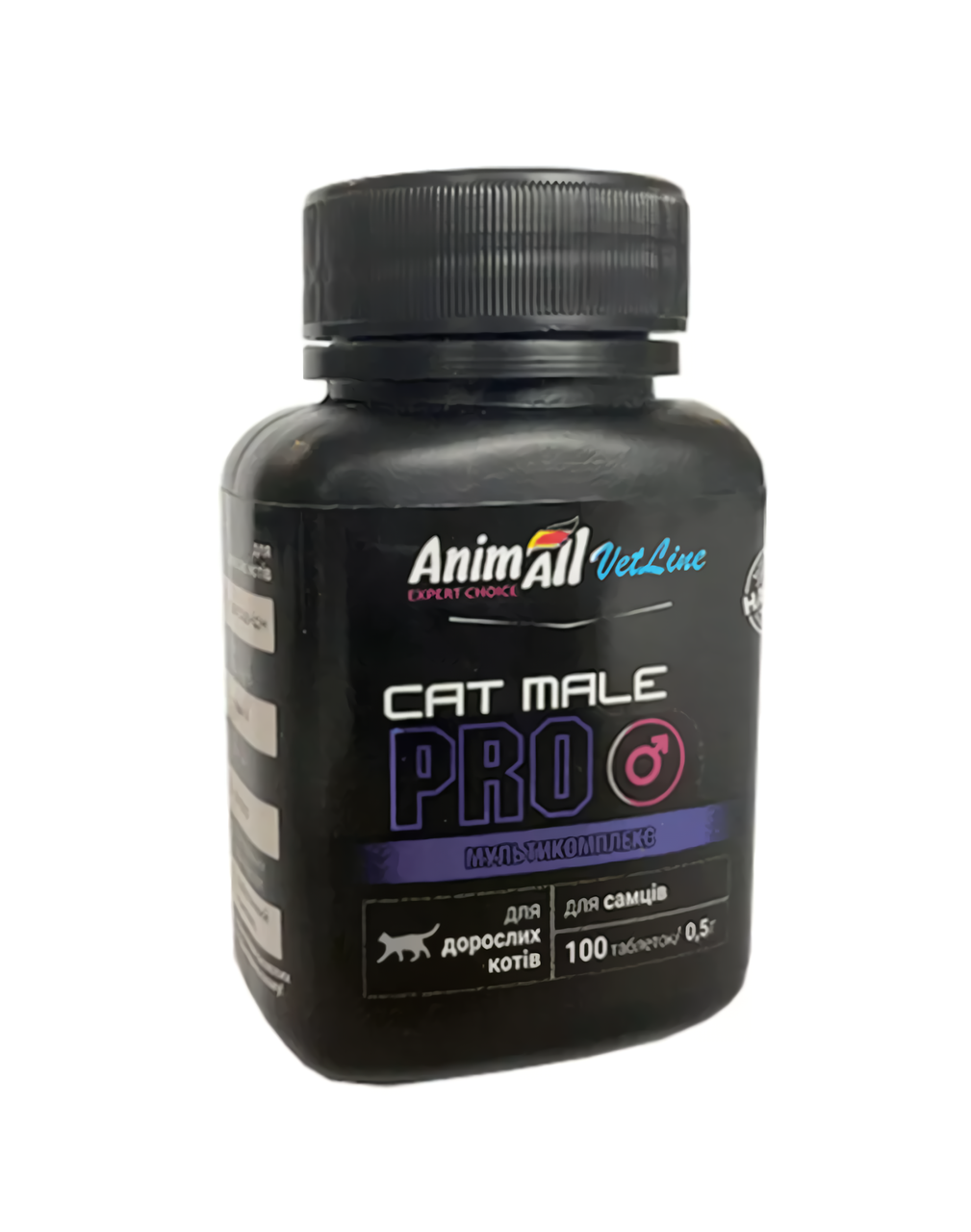 AnimAll VetLine CAT для дорослих котів (0,5 г х 100 таблеток) 5539