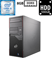 Комп'ютер Fujitsu Esprimo P710 E85+ Tower/Intel Core i5-3470 3.20GHz/8GB DDR3/HDD 500GB/Intel HD Graphics 2500