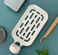 Подвесной держатель для губок и мыла с креплением за смеситель на кухню или душ | NaPokupajka