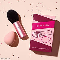 Набір з пензля для хайлайтеру та спонжу для контурингу Mary Kay