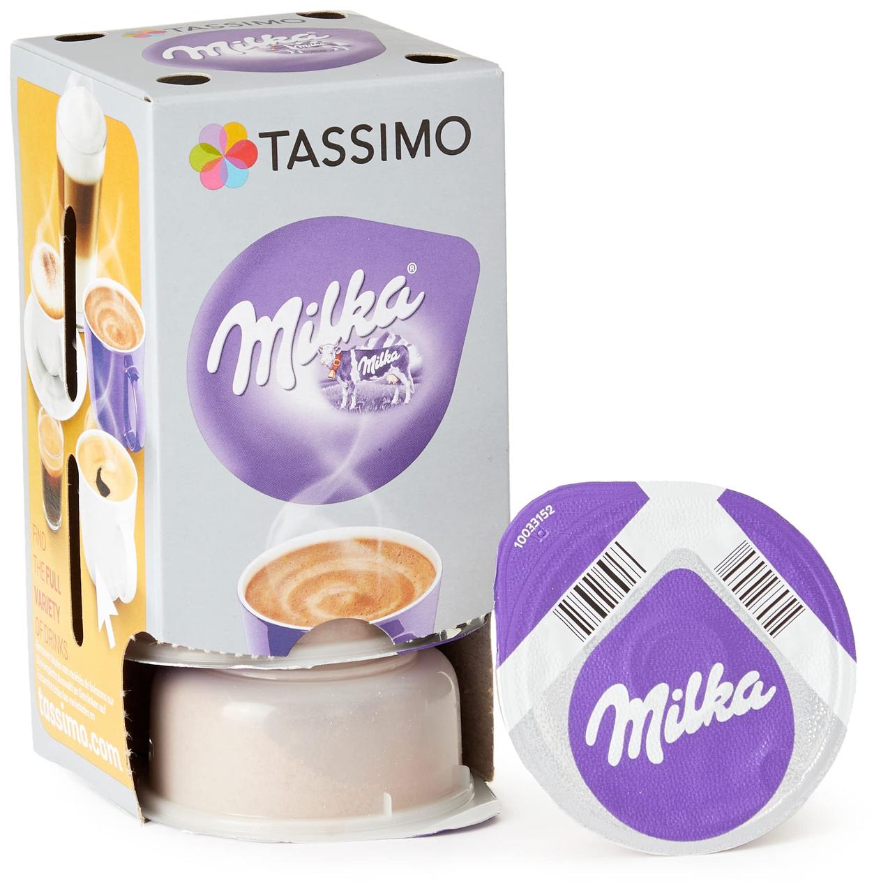 Купить горячий шоколад в капсулах (т-диски) tassimo milka, 8 порций, отзывы  и цены в Хабаровске