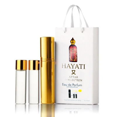 Мініпарфуми унісекс з феромонами Attar Collection Hayati 3х15 мл