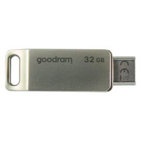 USB флеш накопичувач Goodram 32GB ODA3 Silver USB 3.0 \/ Type-C (ODA3-0320S0R11)
