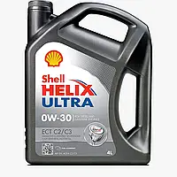 Моторное масло Shell Helix Ultra ECT C2/C3 0W30 4л (MB 229.52 VW 504/507)