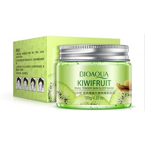 Маска-гелева BIOAQUA Kiwifruit Snail Tender Skin Sleep Mask нічна з ківі та муцином равлика 120 г