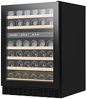 Philco Холодильник для вина, 85 х 59,5 х 57, холод.відд.-135л, зон - 2, бут-46, диспл, підсвітка, чорний