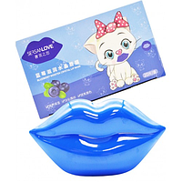 Гидрогелевые патчи для губ SERSANLOVE Blueberry Moisten Crystal Lip Mask с экстрактом черники 20 шт УЦЕНКА