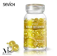 Вітамінні капсули для ослабленого та сухого волосся Sevich Hair Vitamin With Maroccan Oil & Jojoba Oil 30 шт