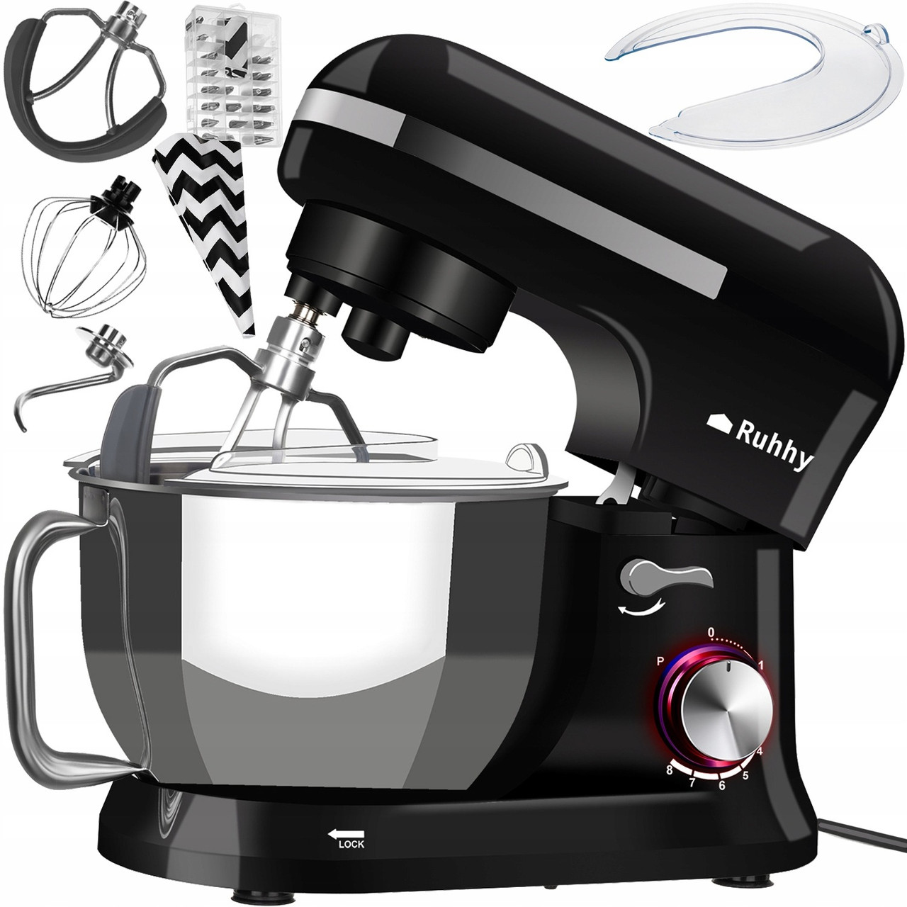 Міксер планетарний Ruhy 1700W 4,5л (Польща), фото 1