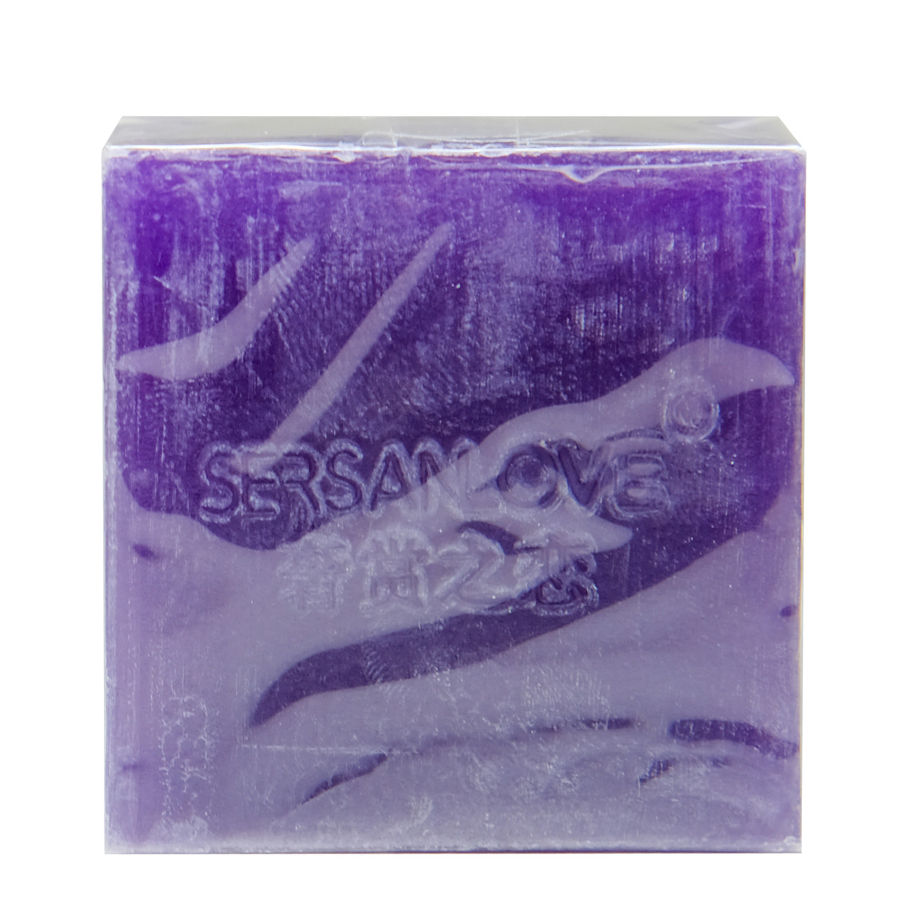 Мило ручної роботи SERSANLOVE Essential Oil Lavender Soap з ефірною олією лаванди 100 г, фото 1