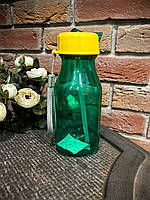 Бутылка пластиковая для ребенка зеленая