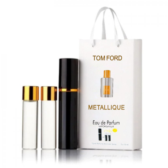 Мініпарфуми унісекс з феромонами Tom Ford Metallique 3х15 мл