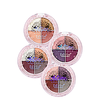 Набор палеток теней 4 оттенка DoDo Girl Autumn Eyeshadow Colorful D3287 (4 шт в ассортименте)