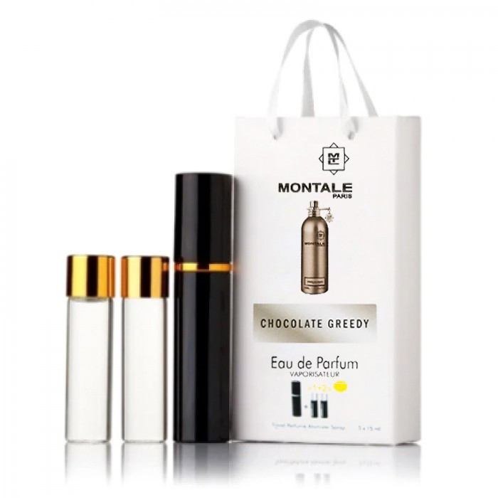 Мініпарфуми унісекс з феромонами MONTALE Chocolate Greedy 3х15 мл