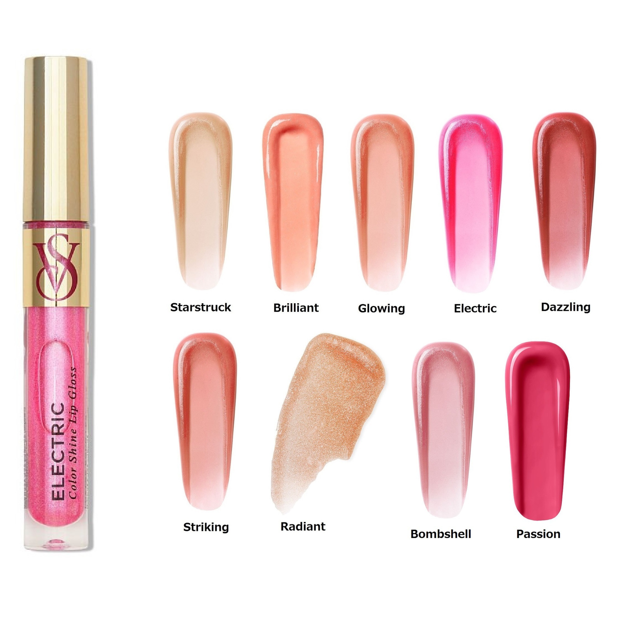 Блиск для губ Victoria's Secret Glowing Color Shine Lip Gloss (11 oz.)