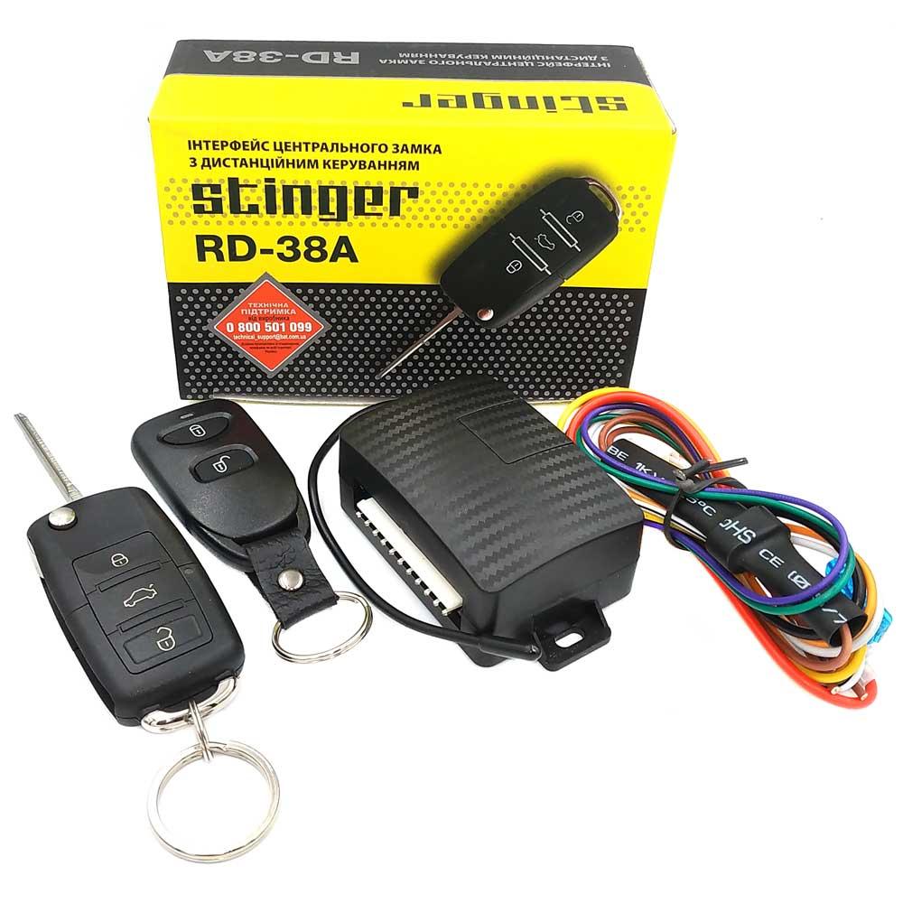 Інтерфейс центрального замку з дистанційним керуванням Stinger RD-38A, фото 1