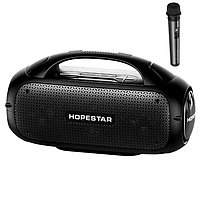 Акустика портативная Hopestar A50 Black Колонка с микрофоном