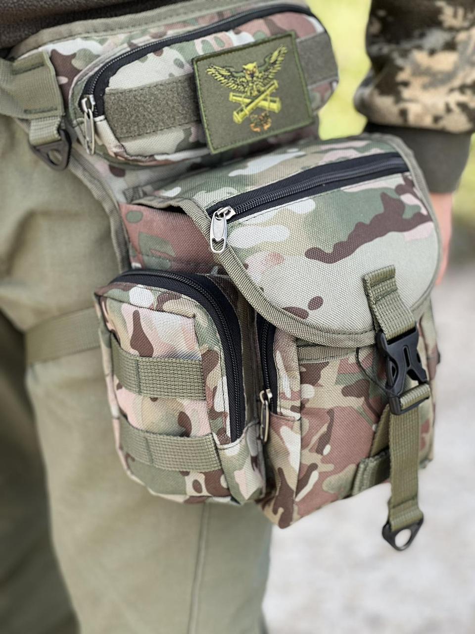 Тактична сумка на ногу Тактична сумка на пояс мультикам