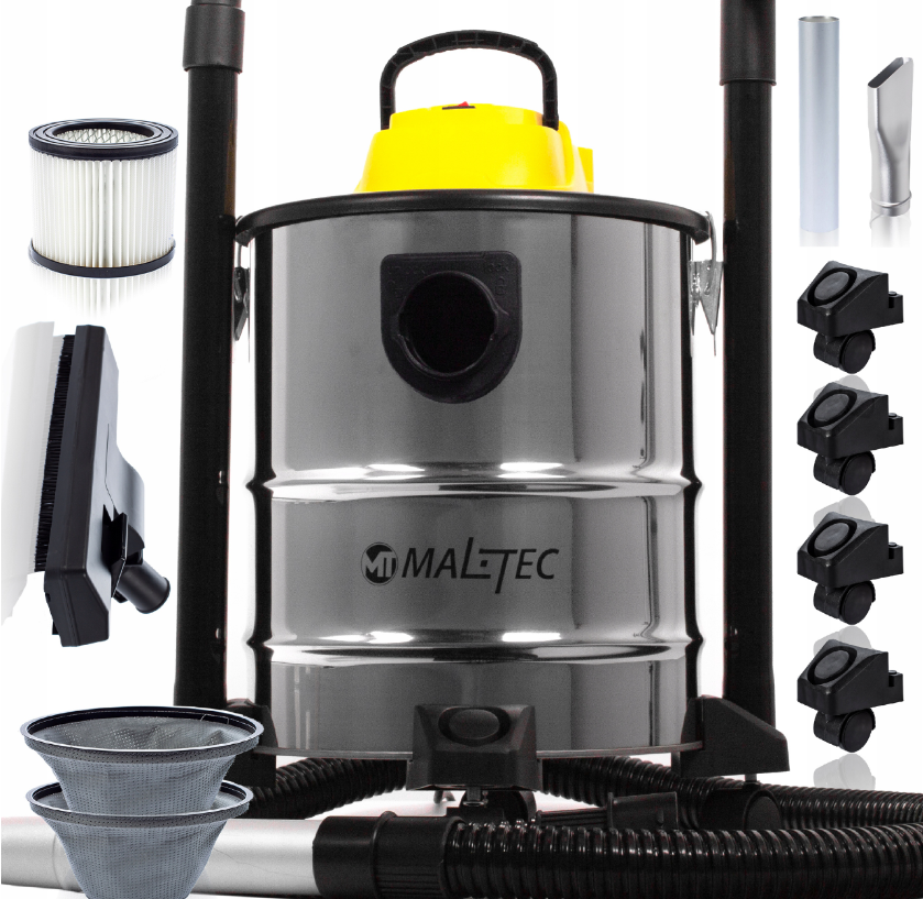 Пилосос для золи Maltec 2000Вт 20л (Польща), фото 1