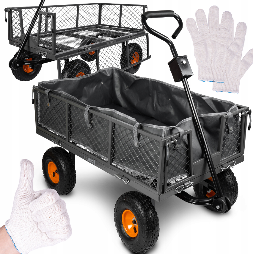 Візок садовий Maltec 100л (Польща), фото 1