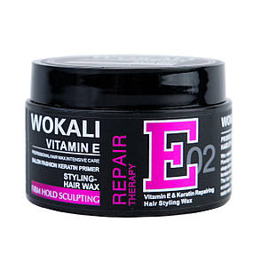 Віск для волосся Wokali Prof Salon Keratin & Vitamin E Hair Wax WKL364 150 мл