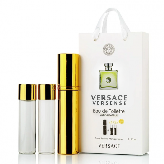 Мініпарфуми жіночі з феромонами Versace Versense 3х15 мл