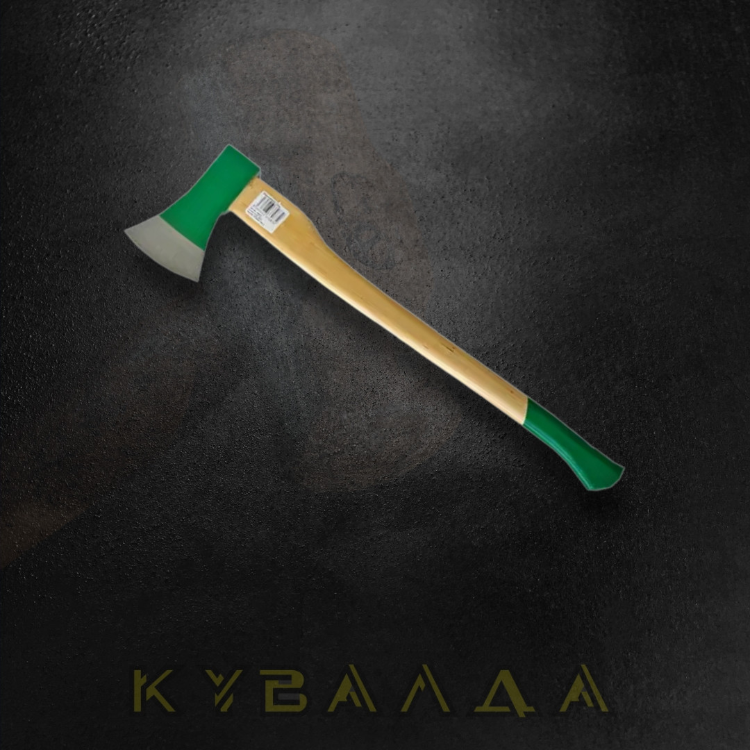 STREND PRO Сокира 1,5кг. GREEN деревянная ручка 800 мм
