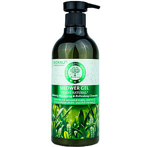 Гель для душу Wokali Prof Shower Gel Plant Natural Green Tea WKL172 550 мл