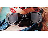 Сонцезахисні окуляри (GUF 208 black) Lux, фото 3
