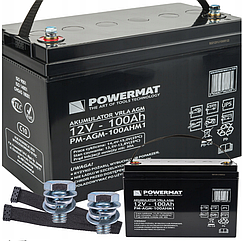 Акумулятор Powermat 12В 100AHM1 (Польща)