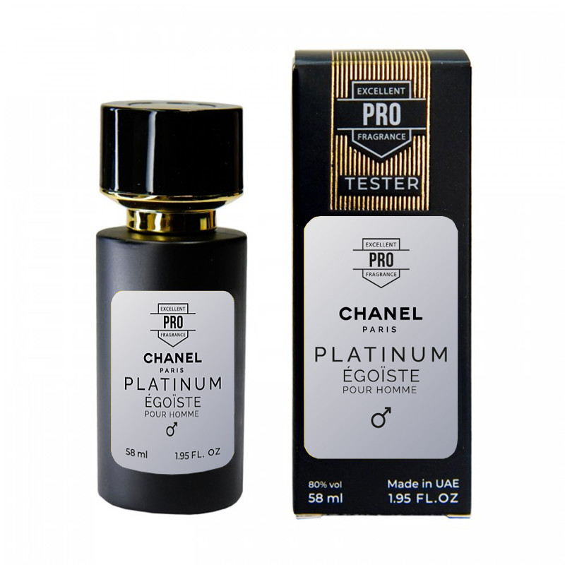 Chanel Egoiste Platinum ТЕСТЕР PRO мужской 58 мл - фото 1 - id-p1983879907
