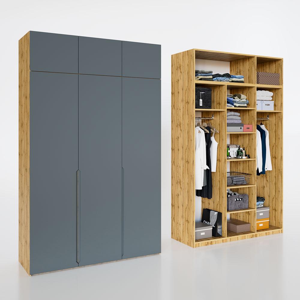 Шафа розпашна “Неаполь” М3-М31 Дуб аппалачі (ширина 1.5м), фото 1