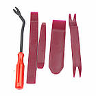 Набір інструментів знімачів для зняття обшивки салону автомобіля (5шт), фото 2