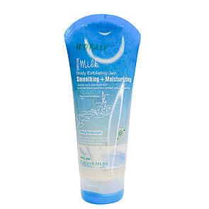 Скраб для тіла Wokali Milk Body Scrub Jam з екстрактом новозеландського молока WKL386 200 мл