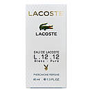 Lacoste Eau De Lacoste L.12.12 Blanc-Pure Pheromone Parfum чоловічий 40 мл, фото 6