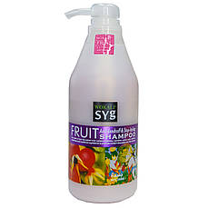 Шампунь для волосся Wokali Fruit Shampoo Rosehip проти лупи та свербіння WKL120 500 мл
