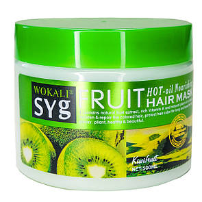 Маска для волосся Wokali Fruit Hair Mask Kiwifruit глибоке живлення WKL124 500 мл