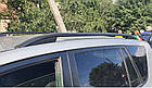 Рейлінги на Toyota RAV-4 (2006-2013) Чорні цільноалюмінієвий корпус На 80 кг Дуги на дах Модель Skyport, фото 4