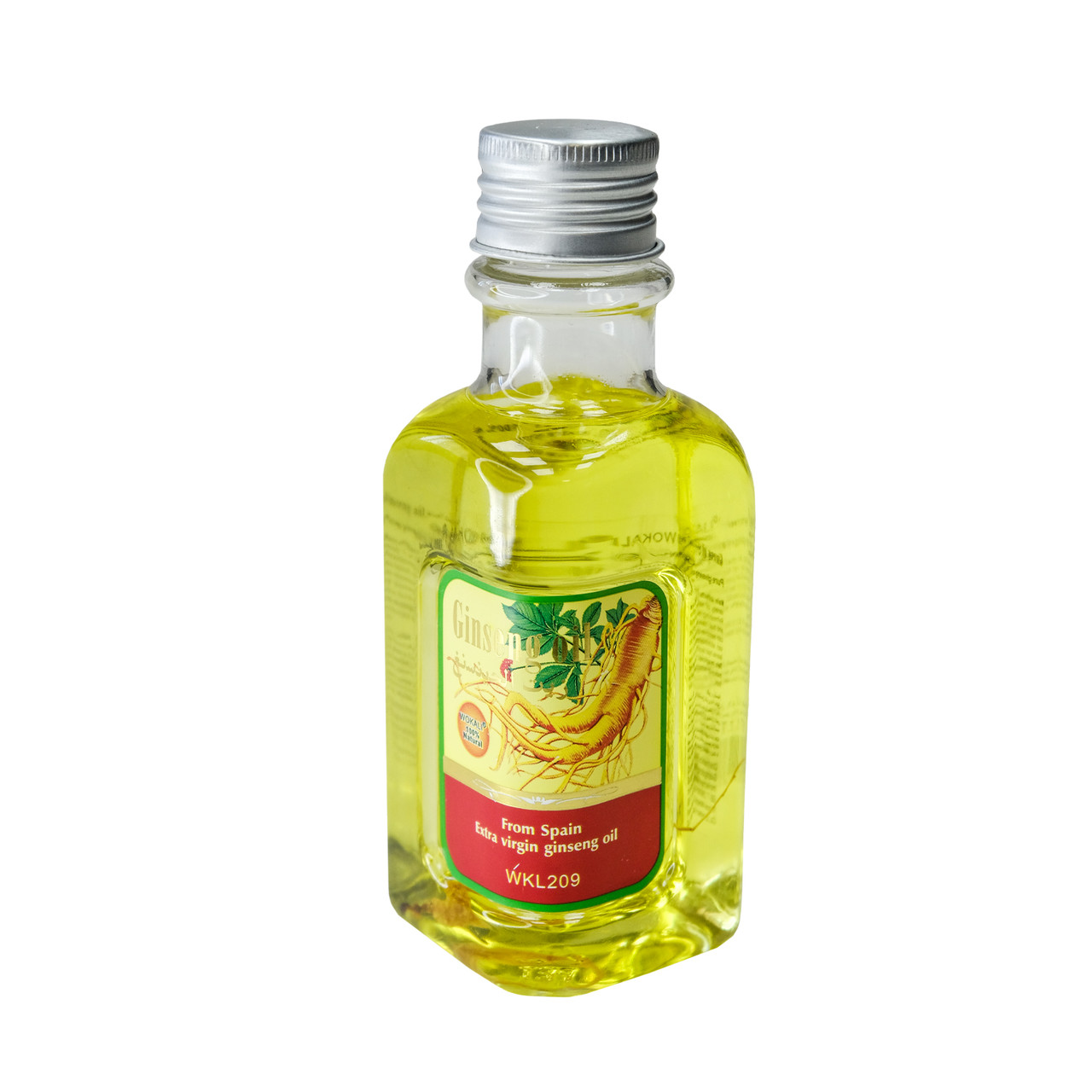 Масло для волос и тела Wokali Extra Virgin Ginseng Oil с маслом женшеня WKL209 120 мл - фото 1 - id-p1983870619