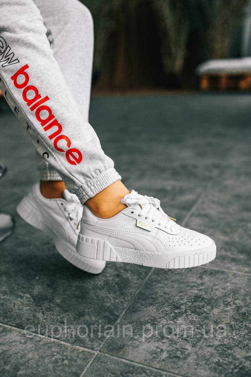 Puma Cali Basket Full White