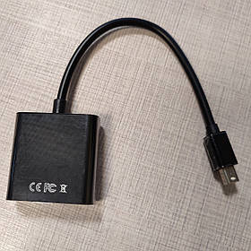 Перехідник mini DP Thunderbolt  to VGA кабель 10см
