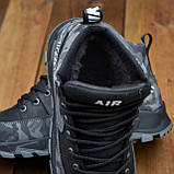 Чоловічі теплі зимові стильні черевики  з натуральної шкіри Nike model-109, фото 2