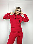 Жіночий спортивний костюм на флісі "Impuls" Батал, фото 2