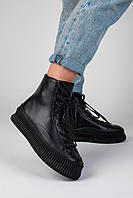 Кроссовки, кеды отличное качество Jil Sander Black Угги, ботинки, ботильйони отличное качество Размер 36