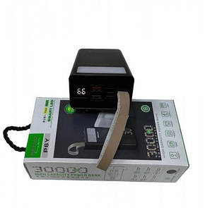 Портативний зарядний пристрій Power Bank Gerlax P6YB 30000mAh, фото 3