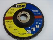 Круг пелюстковий цирконій торцевий "RING" зерно 40, фото 1