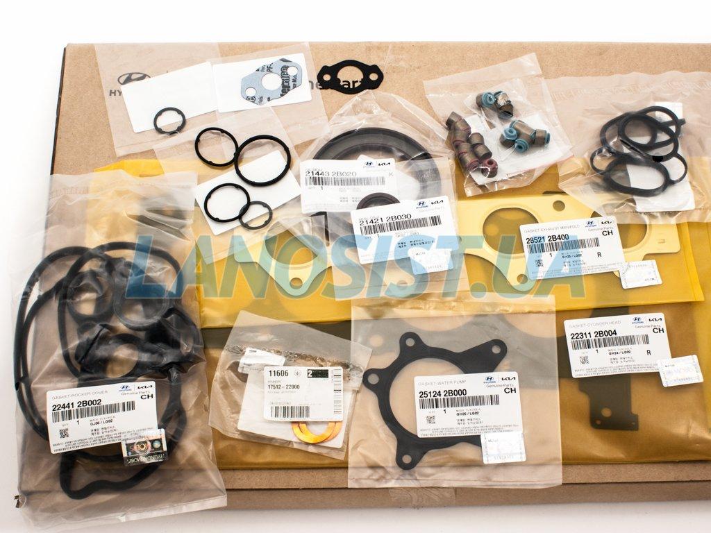 Прокладки двигуна Carens Ceed Cerato Soul i20 i30 MOBIS 209102BB00